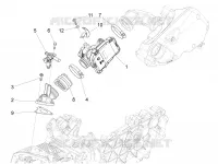 Corpo farfallato - Iniettore - Raccordo di ammissione