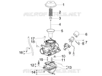 Componenti del carburatore
