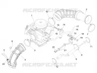 Carburatore completo - Raccordo di ammissione