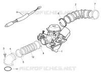 Carburatore completo - Raccordo di ammissione