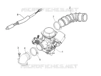 Carburatore completo - Raccordo di ammissione