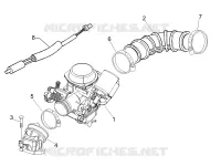 Carburatore completo - Raccordo di ammissione