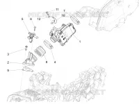 Corpo farfallato - Iniettore - Raccordo di ammissione