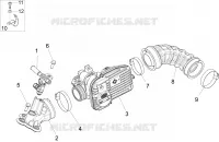 Corpo farfallato - Iniettore - Raccordo di ammissione