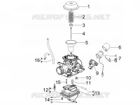 Componenti del carburatore