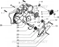 Tappo foro albero messa in moto