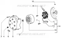 Flywheel magneto