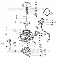 Carburatore (Walbro-Keihin)