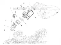 Corpo farfallato - Iniettore - Raccordo di ammissione