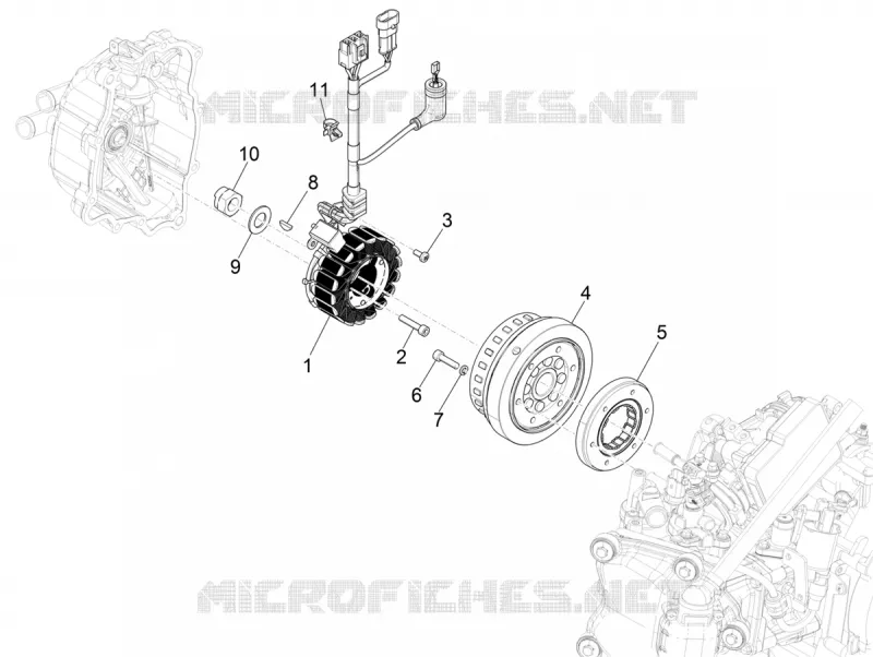 Volano magnete