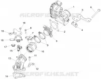 Corpo farfallato - Iniettore - Raccordo di ammissione