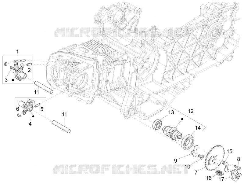 Gruppo supporto bilancieri
