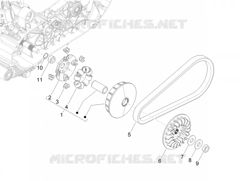 Puleggia motrice