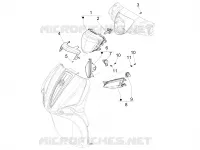 FANALE ANTERIORE - FRECCIA LAMPEGGIATORE