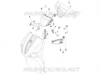FANALE ANTERIORE - FRECCIA LAMPEGGIATORE