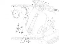 FANALE ANTERIORE - FRECCIA LAMPEGGIATORE