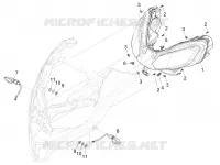 FANALE ANTERIORE - FRECCIA LAMPEGGIATORE