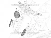 FANALE ANTERIORE - FRECCIA LAMPEGGIATORE