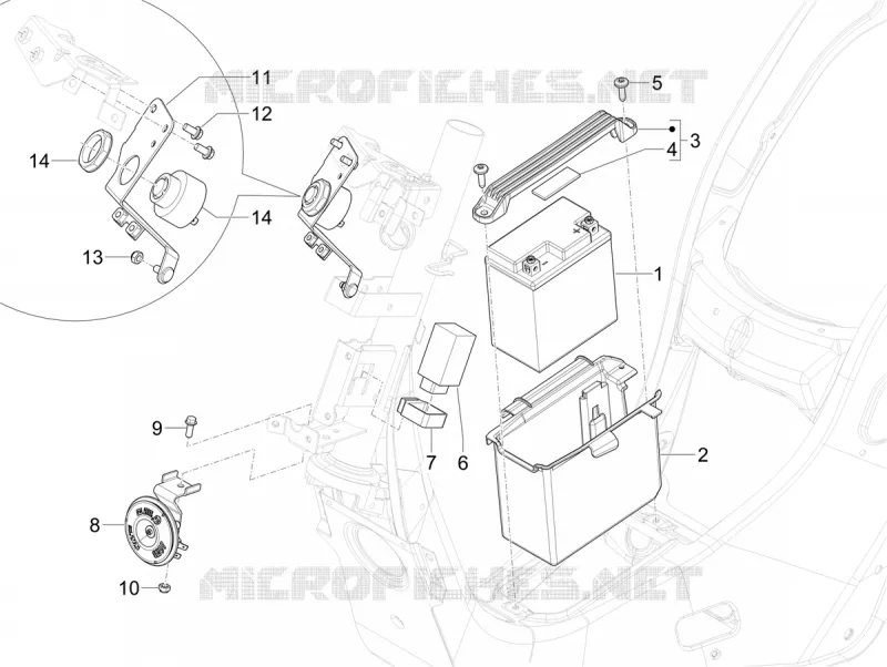 Teleruttori - Batteria servizi- Claxon