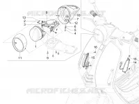 FANALE ANTERIORE - FRECCIA LAMPEGGIATORE