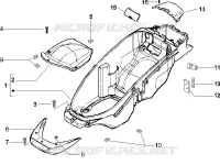Vano portacasco - Sottosella
