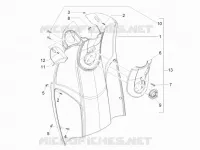 Bauletto anteriore - Controscudo