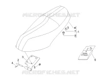 Sella/sedili - Borsa attrezzi