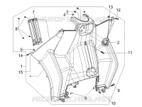 Bauletto anteriore - Controscudo