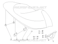 Sella/sedili - Borsa attrezzi