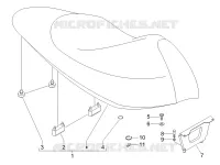 Sella/sedili - Borsa attrezzi