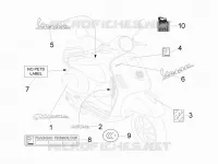 Targhette e fregi