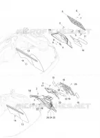 Coperture posteriori - Paraspruzzi
