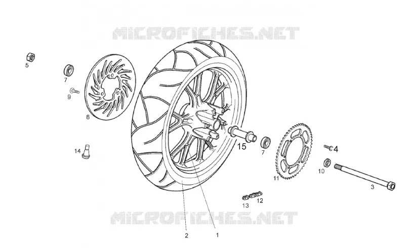 Ruota posteriore