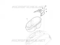 Logement casque - Dessous de selle