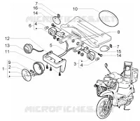 PROIETTORE-LAMPEGGIATORE ANTERIORE
