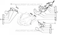 Proiettore-lampeggiatore anteriore