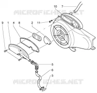 Cover - secondary air filter box