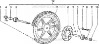 Ruota anteriore