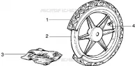 Ruota posteriore