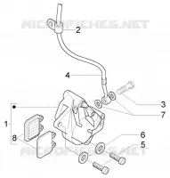Pinza freno ant