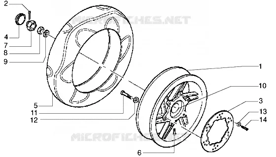Rear wheel