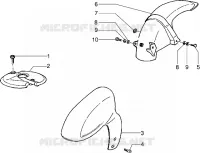 Parafango ant. e post.