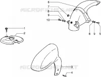 Parafango ant. e post.