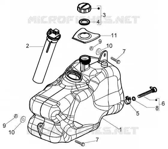 SERBATOIO CARBURANTE