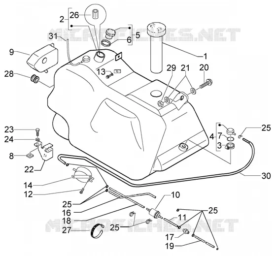 Serbatoio carburante