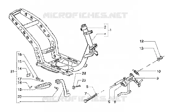 Chasis-central stand