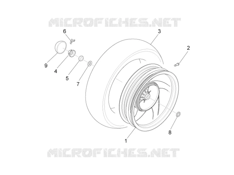 Ruota posteriore
