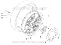 Ruota posteriore
