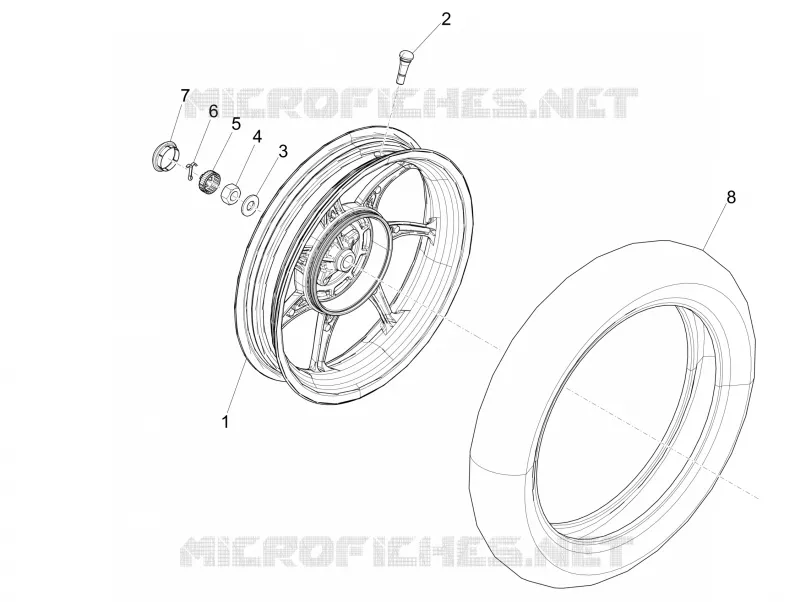 Ruota posteriore