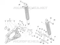 Sospensione posteriore - Ammortizzatore/i